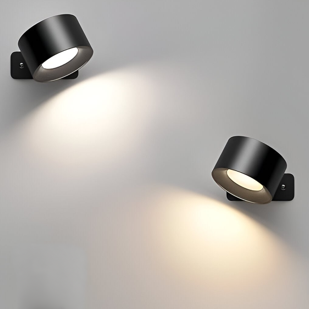 EasyStick™ Kabellose Wandlampe – Wiederaufladbar, Dimmbar & 360° Drehbare LED Lampe