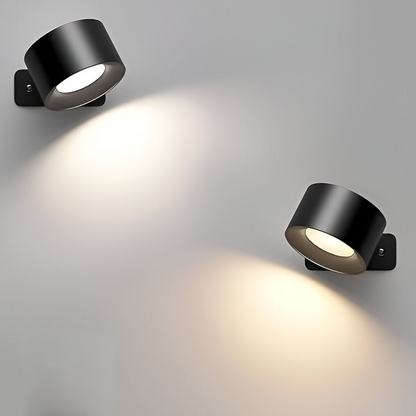 EasyStick™ Kabellose Wandlampe – Wiederaufladbar, Dimmbar & 360° Drehbare LED Lampe