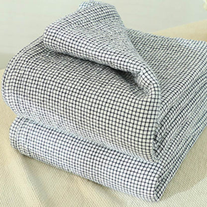 Gemütliche OWNKOTI Sofa-Decke im Waffeldesign