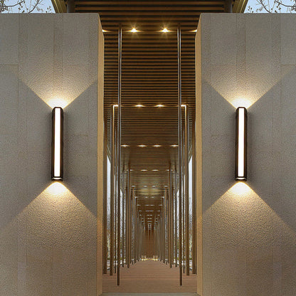 Garduru Außenwandleuchte – Modernes LED-Aluminiumlicht für Gärten und Eingänge