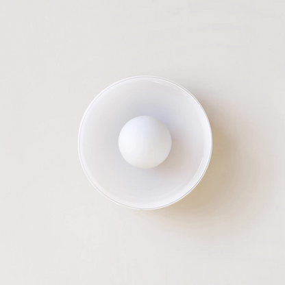 Garduru Runde Glas-Deckenleuchte – Elegantes & Minimalistisches Design