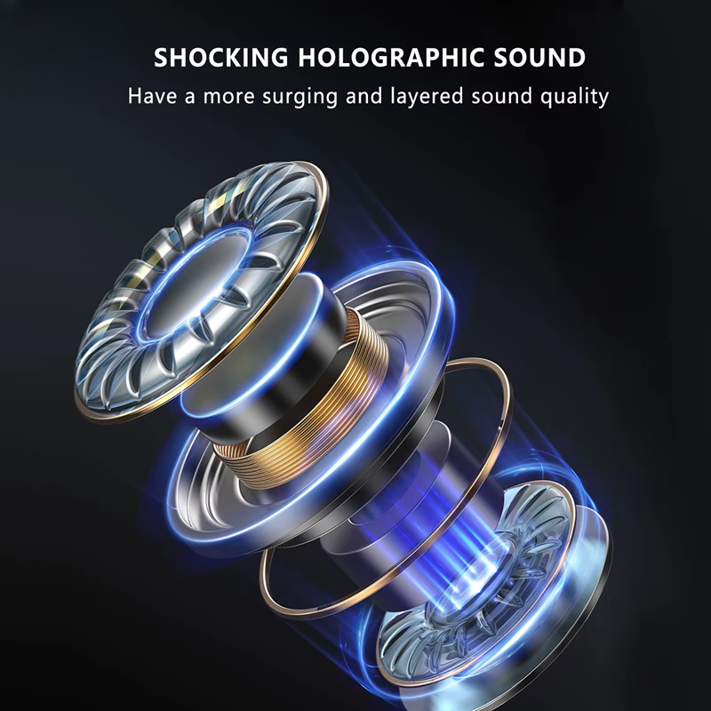 Bluetooth Wireless Ohrhörer mit integriertem Mikrofon