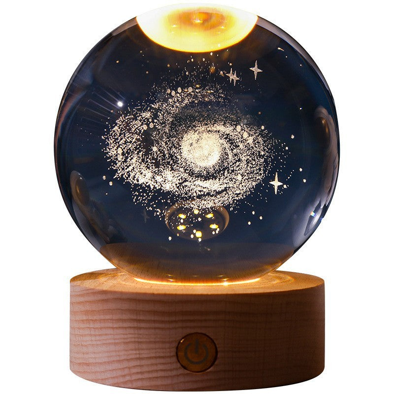 3D Kristall Nachtlicht Lampe für Dekoration - Magischer 3D Effekt