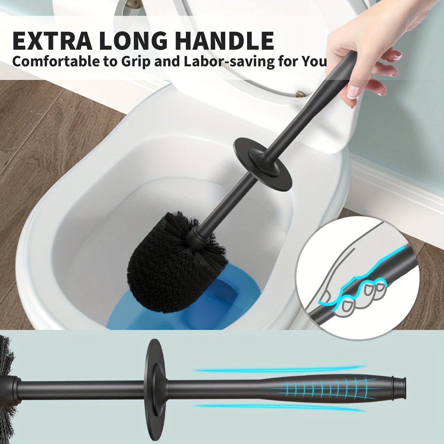 Garduru Toilettenbürste mit Halter – Für ein sauberes Badezimmer