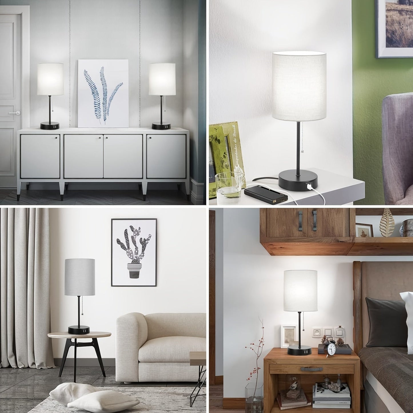 Nachttisch-Lad Lampe: Stil trifft Funktionalität