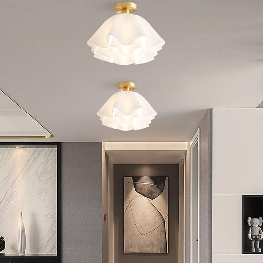 Deckenleuchte Modern Kupfer LED Leuchte