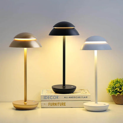 Tischlampe Drahtlos LED Holz Modern Licht