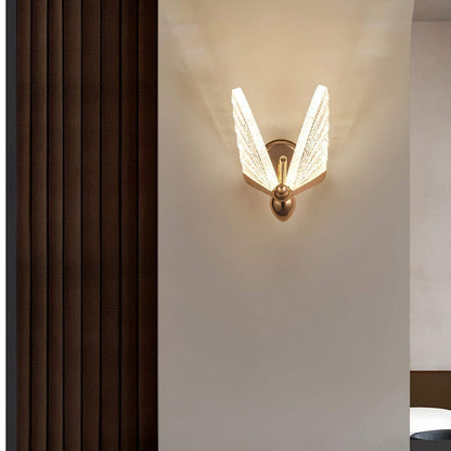 Garduru - Elegante LED-Wandleuchte im Schmetterlingsdesign