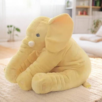 Knuddelbarer Baby-Elefant-Plüschkissen