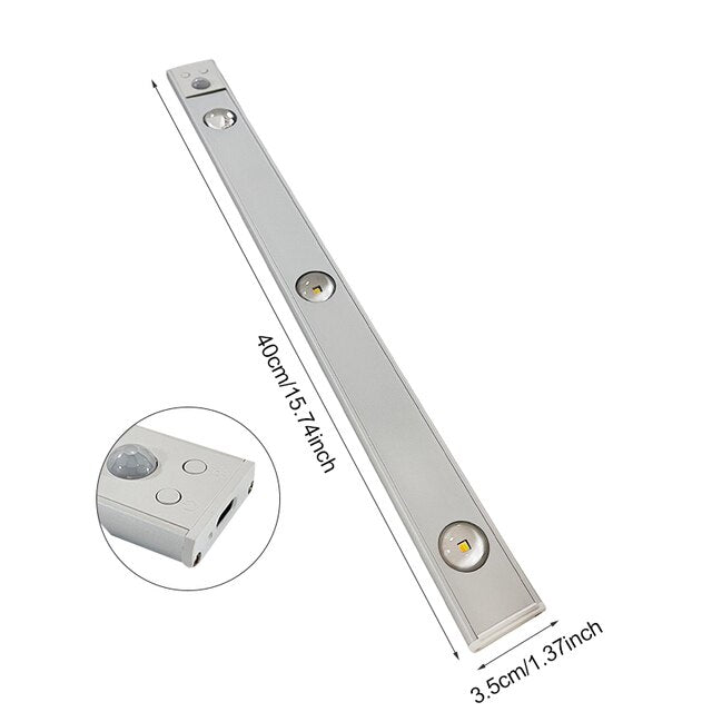 Batteriebetriebene LED-Bar - Bewegungsmelder - SmartBeam