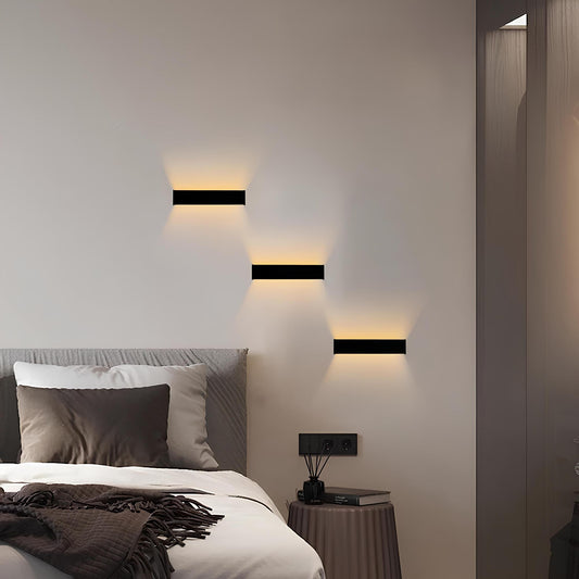 LED-Wandleuchte für Haus und Büro - Modernes minimalistisches Design, energieeffizient
