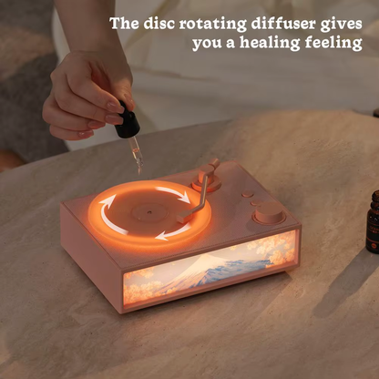 Aroma Bluetooth Lautsprecher – Umgebungslicht & ätherischer Öldiffusor mit 360° Duft und Musik