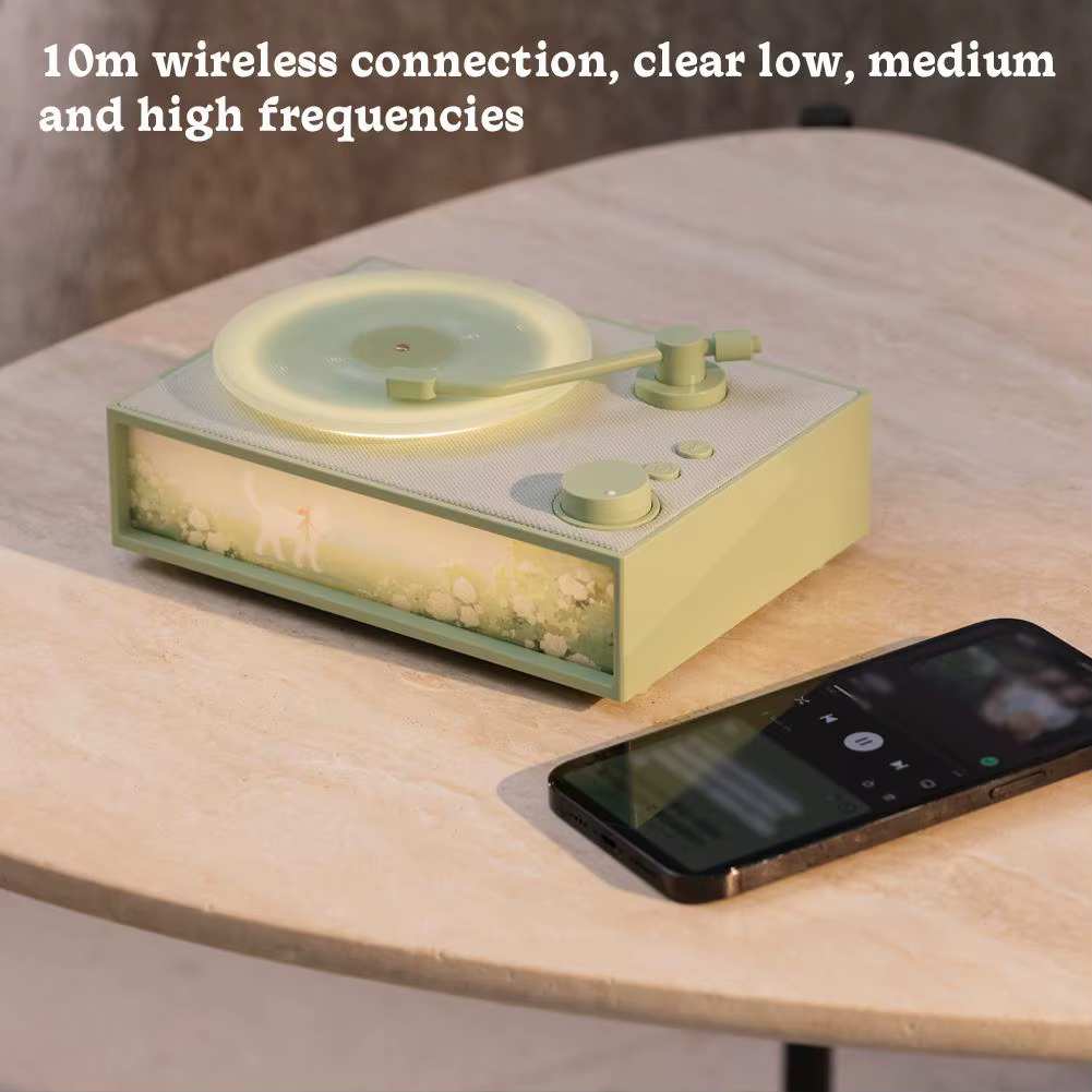 Aroma Bluetooth Lautsprecher – Umgebungslicht & ätherischer Öldiffusor mit 360° Duft und Musik