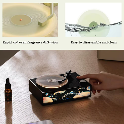 Aroma Bluetooth Lautsprecher – Umgebungslicht & ätherischer Öldiffusor mit 360° Duft und Musik