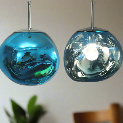 RoyaleGlow Wunderschöne Lava-Glas-Hängelampe – Elegante Hängeleuchte für Zuhause & Esszimmer