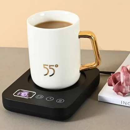 Smart Electric Mug Warmer – 3-Temp Regelung & Automatische Abschaltung für Zuhause & Büro