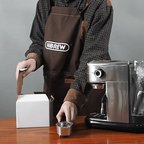 Slim Espresso Maschine – 20-Bar Halbautomatische Kaffeemaschine für ESE-Pads & gemahlenen Kaffee