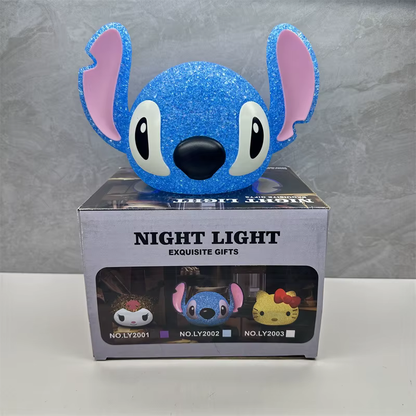 Stitch-Projektions-Nachtlicht – USB 3D Cartoon Lampe für das Kinderzimmer & Geschenke