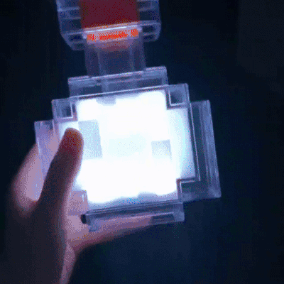 Minecraft Potion Lampe – Farbwechselnde LED-Nachtlicht mit Touch-Steuerung & USB wiederaufladbar