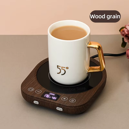 Royaleva Kaffeetassenwärmer Platte – Elektrische heiße Platte mit Timer & einstellbarer Wärme, 36W