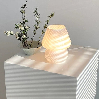 Murano Pilz Tischlampe