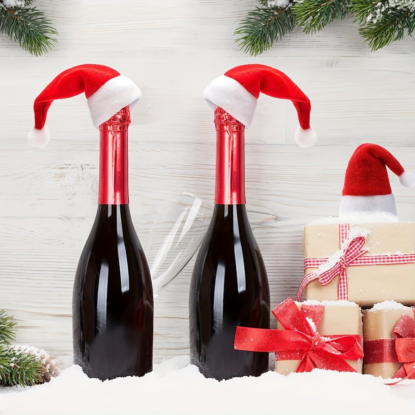 Weihnachtsmann-Hüllen Set – Für einen festlichen Tisch