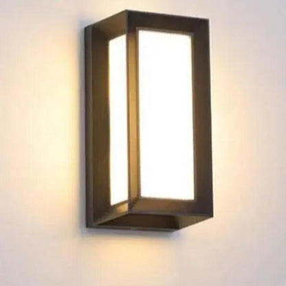 Europäische Moderne Wandleuchte - Wasserdichte LED-Wandleuchte für Balkon, Terrasse & Garten