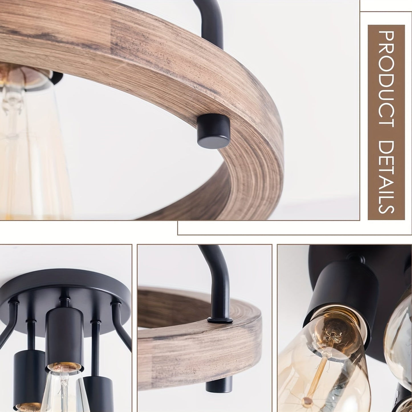 Garduru Drei-Arm Lampe – Für stimmungsvolle Beleuchtung und Charakter