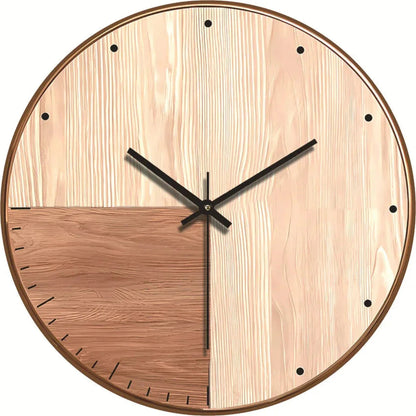 Garduru - Minimalistische Holz-Wanduhr Für Modernes Wohndesign