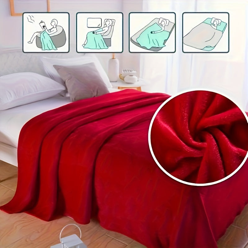 Garduru - Kuscheldecke aus weichen und luxuriösen Flanell für alle Jahreszeiten