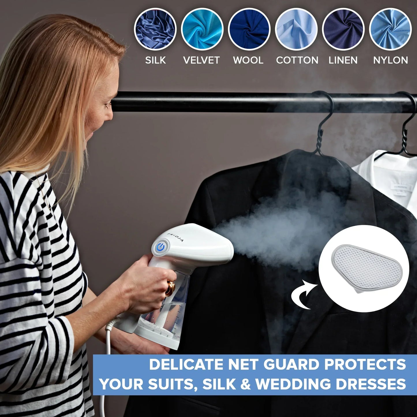 SteamEase – Handdampfer kompakt und leistungsstark für zu Hause und auf Reisen