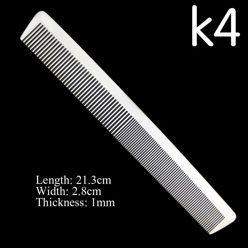 Stainless Steel Barber Kamm – Präzises Entwirren & Ergonomisches Design – Langlebig & Stilvoll