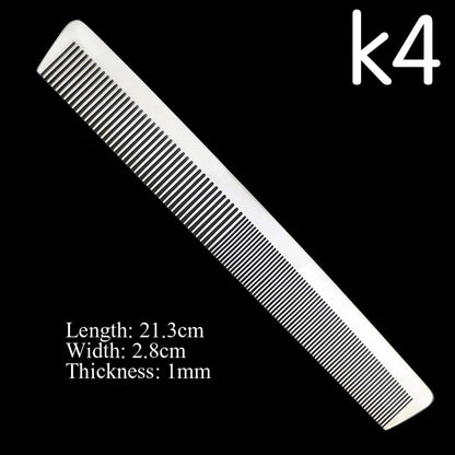 Stainless Steel Barber Kamm – Präzises Entwirren & Ergonomisches Design – Langlebig & Stilvoll
