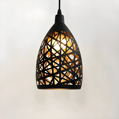 Garduru Light - Moderne Metallkäfig-Hängelampe