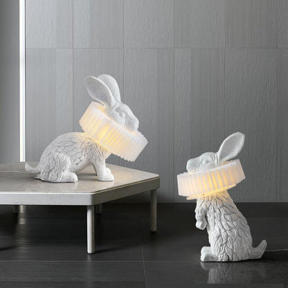 Garduru - Kreative LED Tischlampe mit Charmantem Hasen für Dein Zuhause