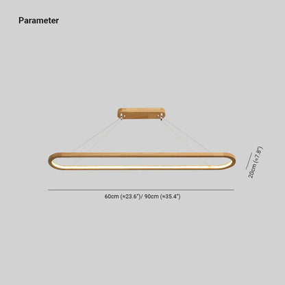 Deckenleuchte Holz LED Hängeleuchte
