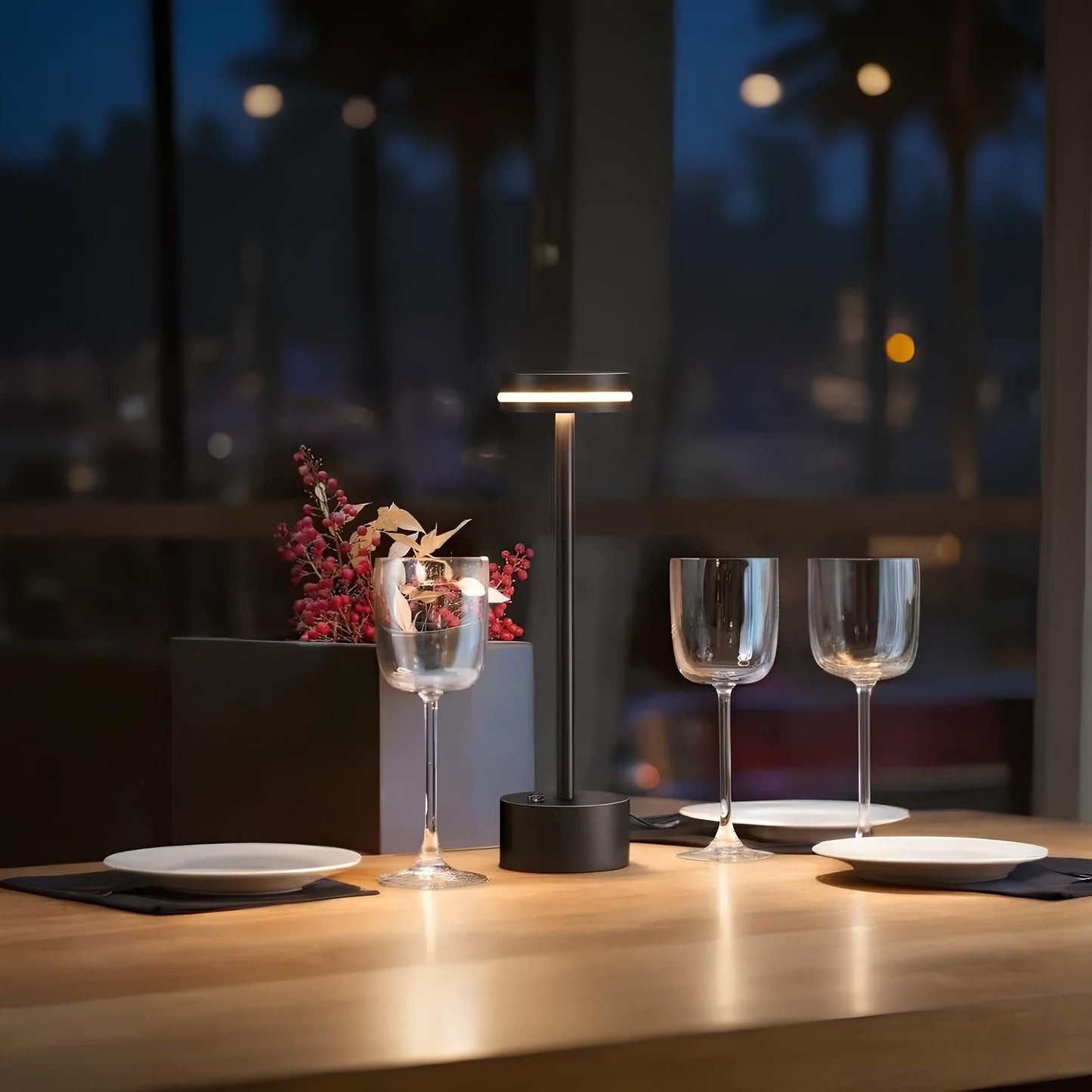 Royelux Elegance Kabellose Klassische Lampe - Dimmbar LED mit 3 Lichttönen