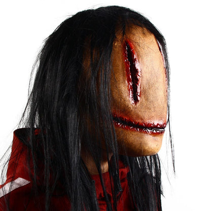 Halloween Horror Kostüm Party Maske Blutig Horror Smiley Cosplay Trick Kostüm Requisiten