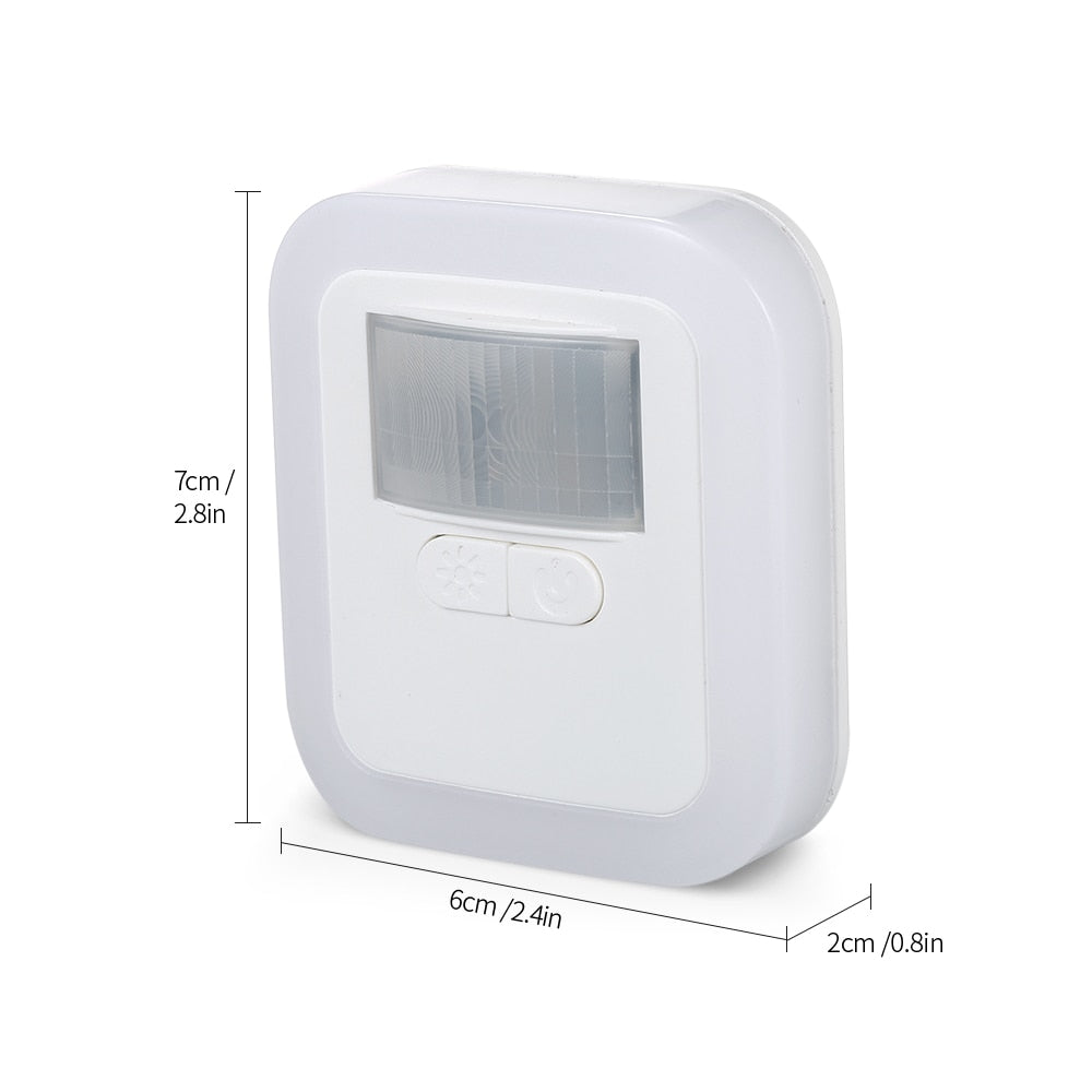 Garduru - Bewegungsaktiviertes LED Nachtlicht mit Sensor & Energiesparmodus