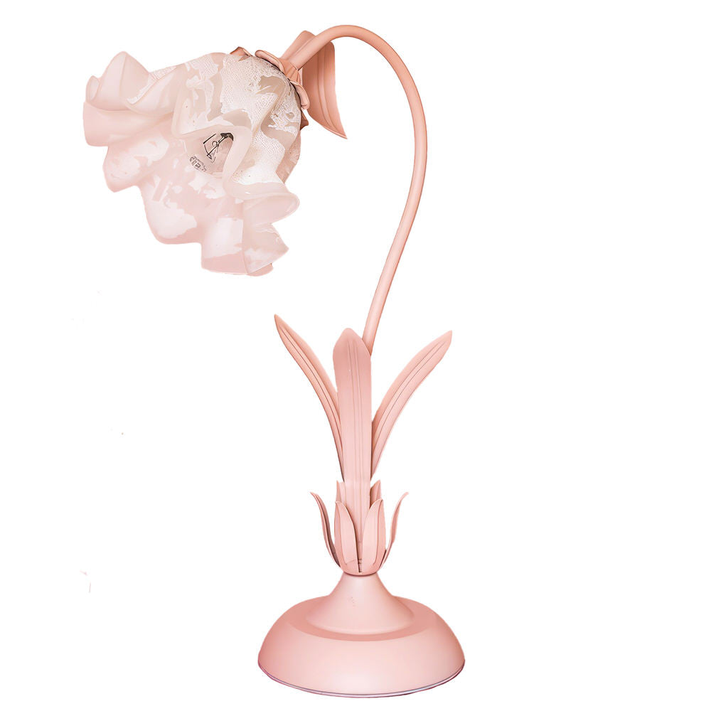 Vintage Flower Tischlampe: Eleganz trifft Funktionalität