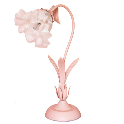 Vintage Flower Tischlampe: Eleganz trifft Funktionalität