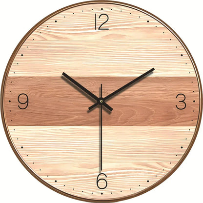 Garduru - Minimalistische Holz-Wanduhr Für Modernes Wohndesign