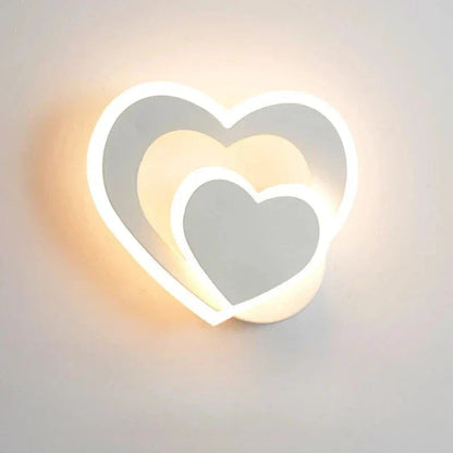 Garduru - Herzförmige LED-Wandlampe für Romantische und Entspannte Momente
