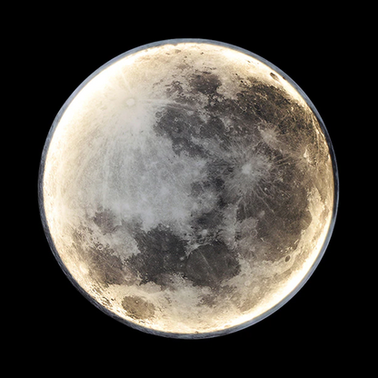 Wandlampe LED Mond mit App-Steuerung - 3 Farbmodi und Dimmfunktion