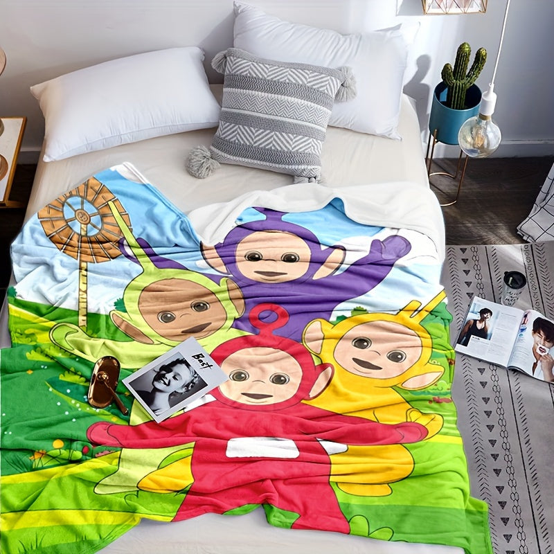 Teletubbies Decke – Für Kinder, Weich und Vielseitig
