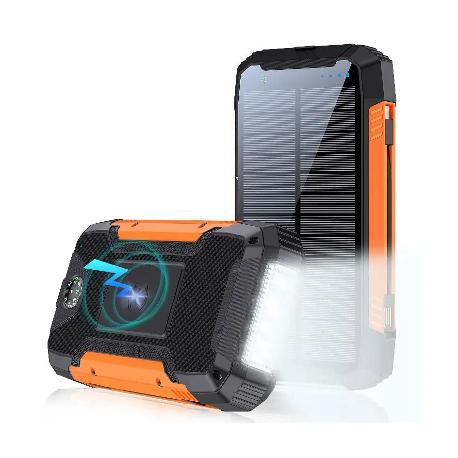 Solar Power Bank 30000 mAh | SolarGlow