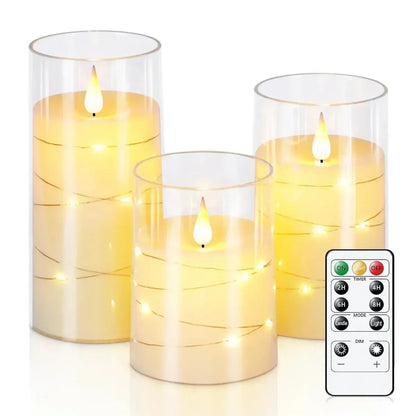 LED Teelichter Realistischer Effekt Flammenlos für Zuhause und Bürodekoration