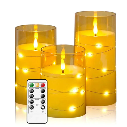 LED Teelichter Realistischer Effekt Flammenlos für Zuhause und Bürodekoration
