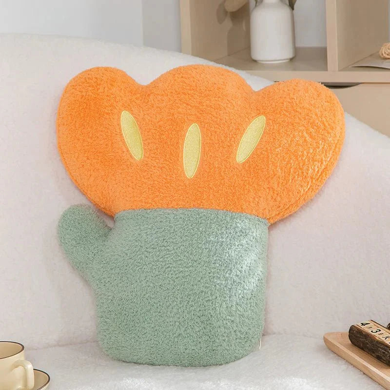 Fleece Flower Wurfkissen
