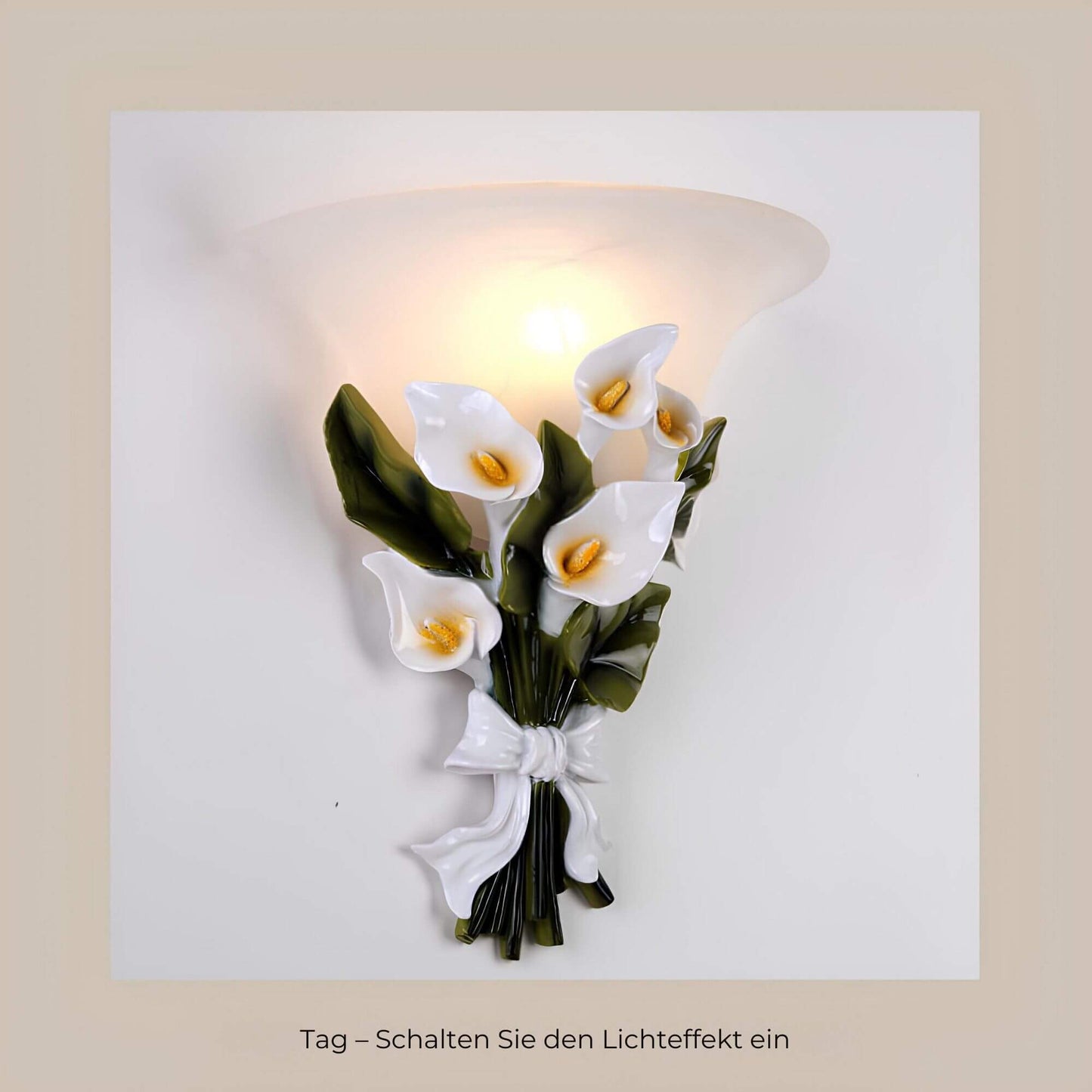 Garduru - Elegante LED-Wandleuchte im floralen Design für eine einladende Atmosphäre